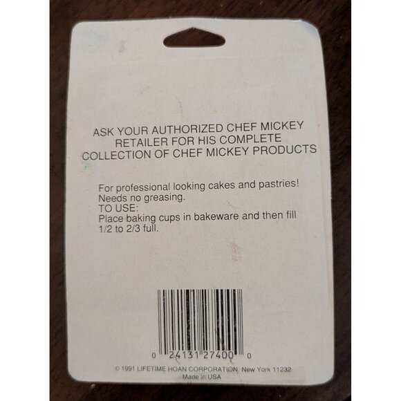 Disney Mickey Mouse Bake Cups 44 Pcs By Lifetime Hoan - Picture 3 of 3